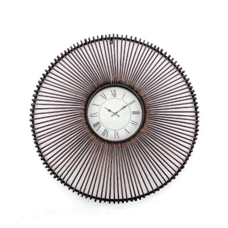 Teton Home Metal Wall Clock, 2PK WD-042